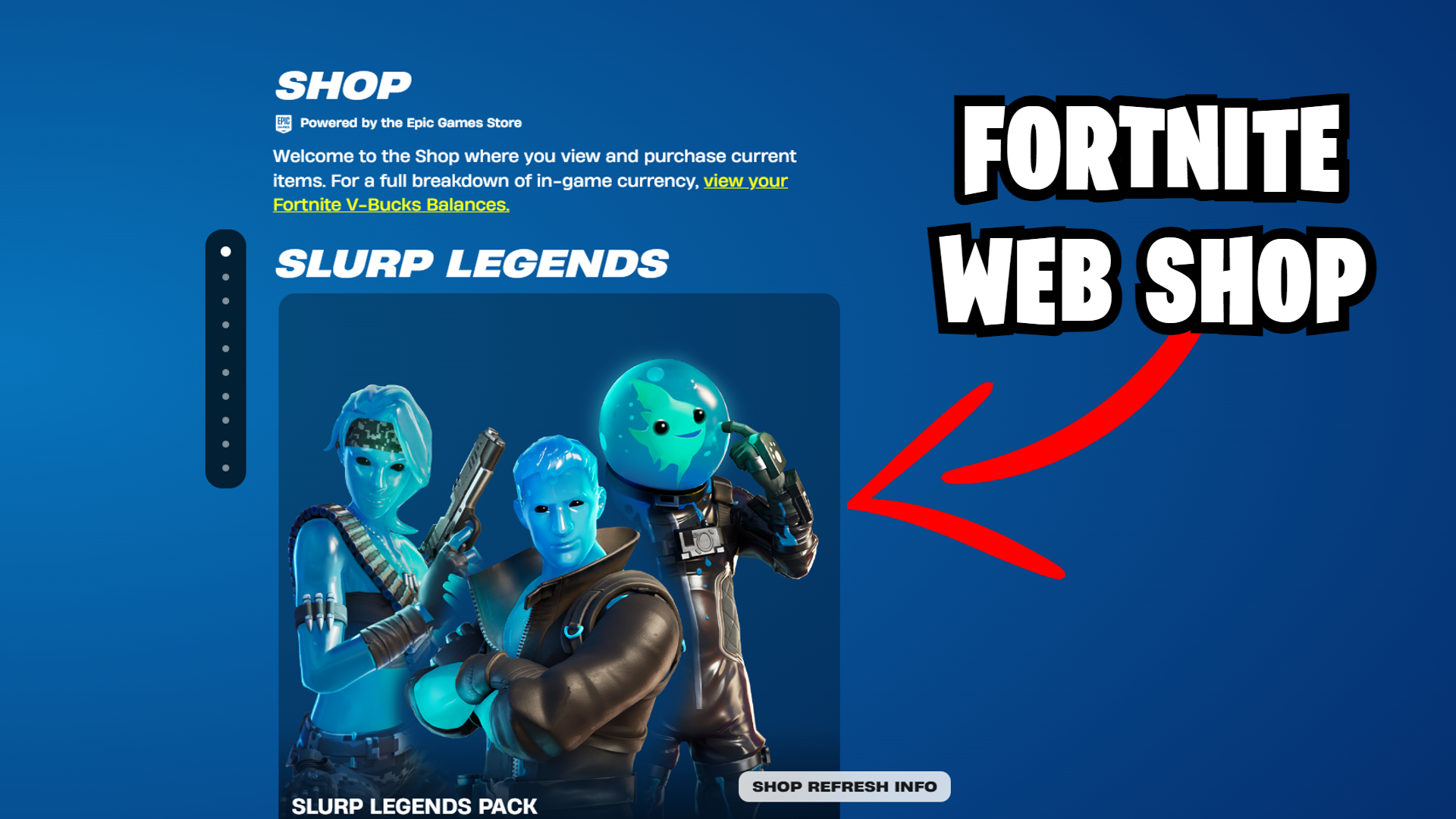 Fortnite launches new Web Shop: Buy skins anytime, anywhere