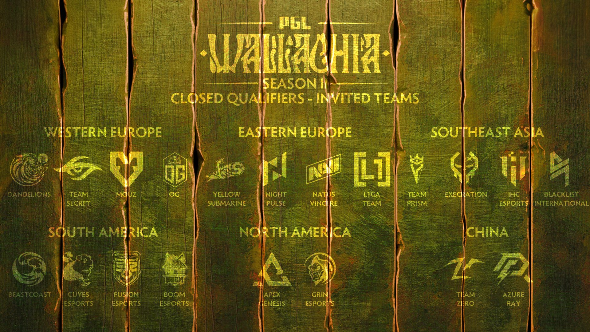 Here are all the PGL Wallachia S2 teams