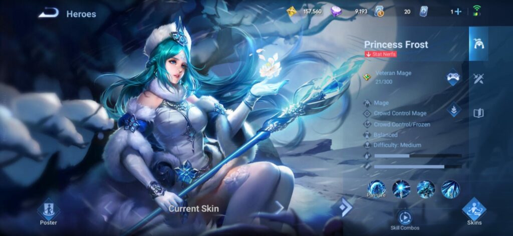 Princess Frost from Honor of Kings (via esports.gg)