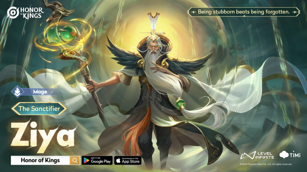 Ziya, the new Honor of Kings Hero to launch on August 20 (image via Level Infinite)