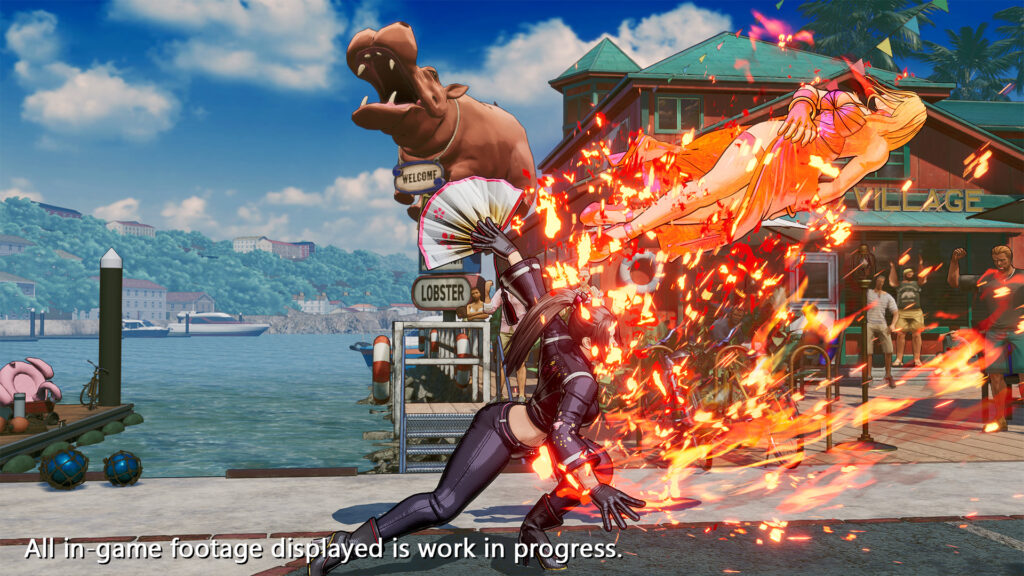 FATAL FURY CotW Mai gameplay screenshot (Image via SNK Corporation)