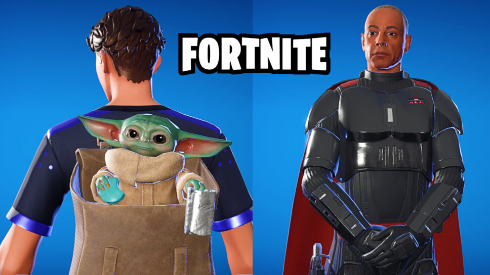 Fortnite x Star Wars: How to get Moff Gideon, Grogu, and more cover image