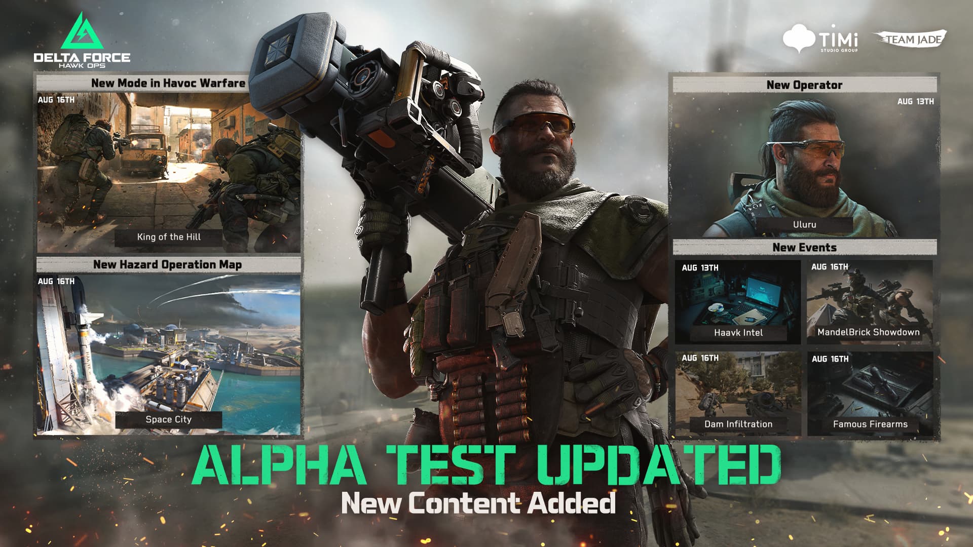 Delta Force: Hawk Ops details new mode, map, operator, and events for its Alpha Test