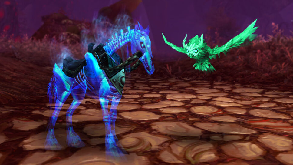 Players get free Ghastly Charger through WoW The War Within Twitch drops