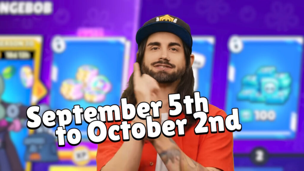 SpongeBob Brawl Stars event dates (Image via Supercell)