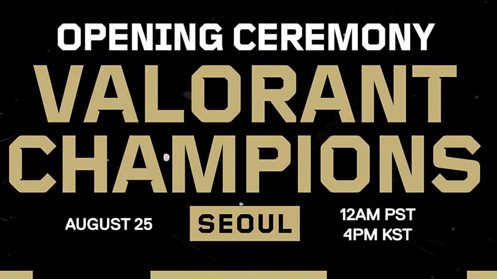 VALORANT announces opening ceremony lineup for Champions 2024 in Seoul cover image