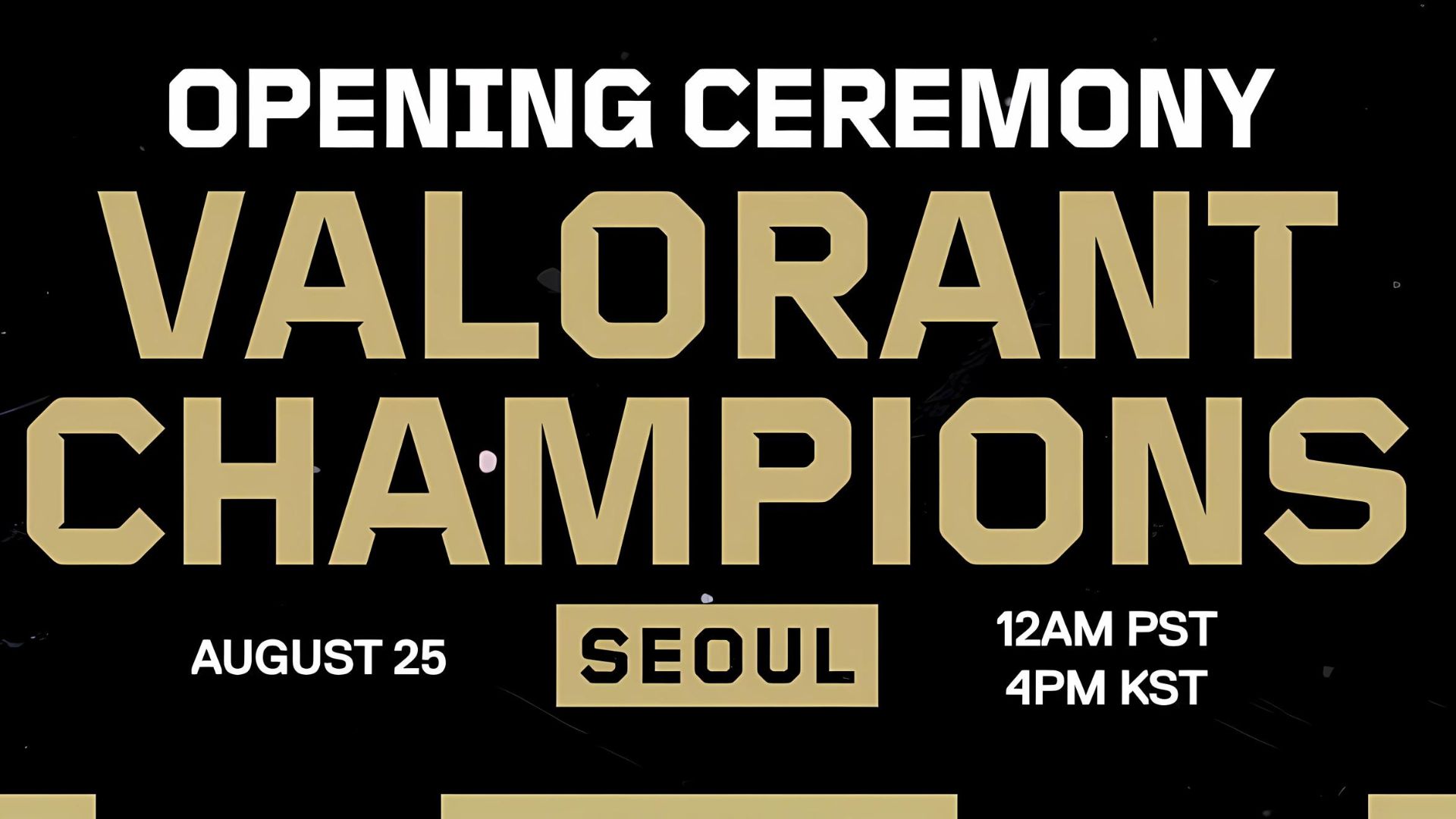 VALORANT announces opening ceremony lineup for Champions 2024 in Seoul