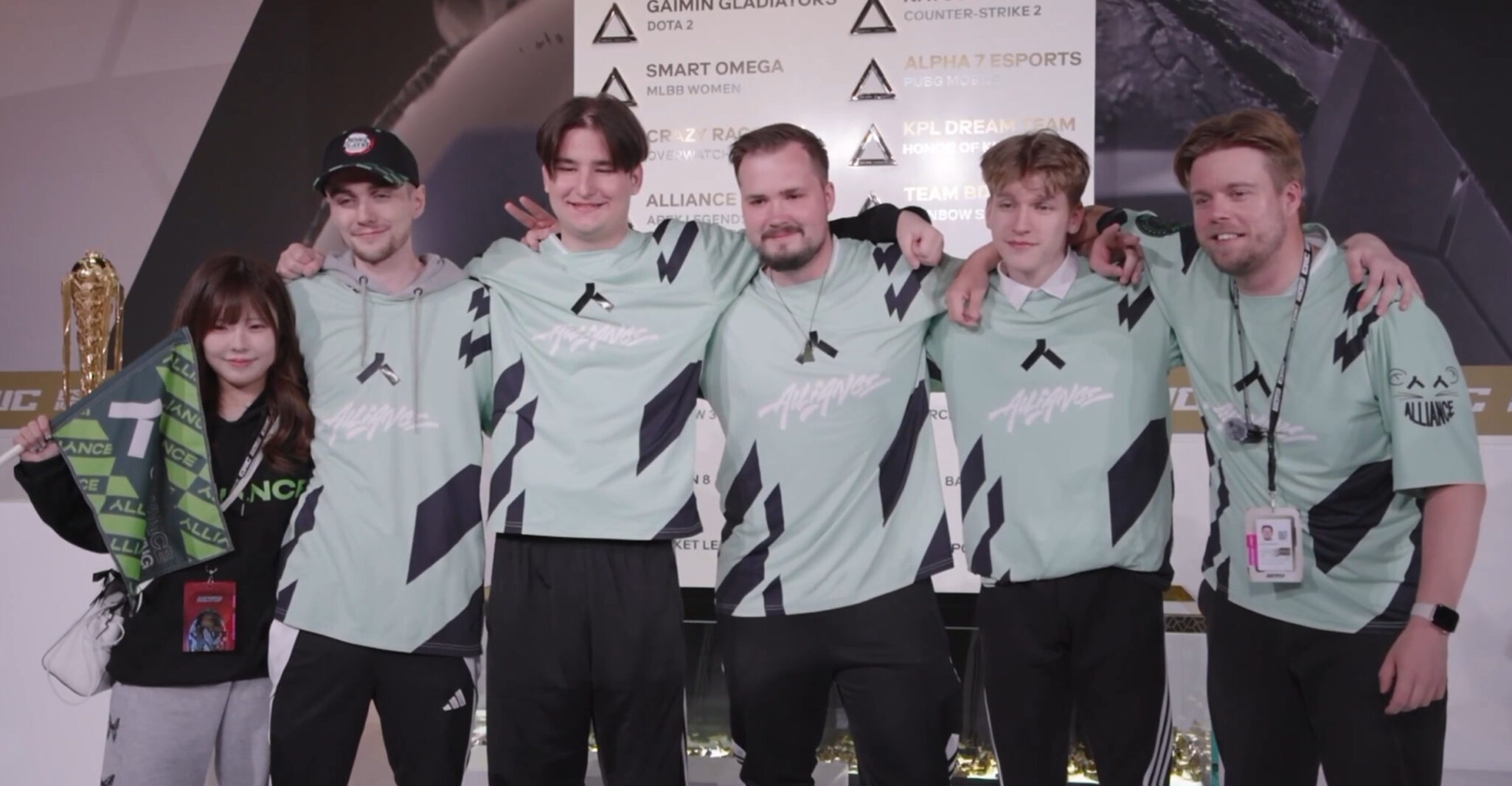 Alliance win the Apex Esports World Cup