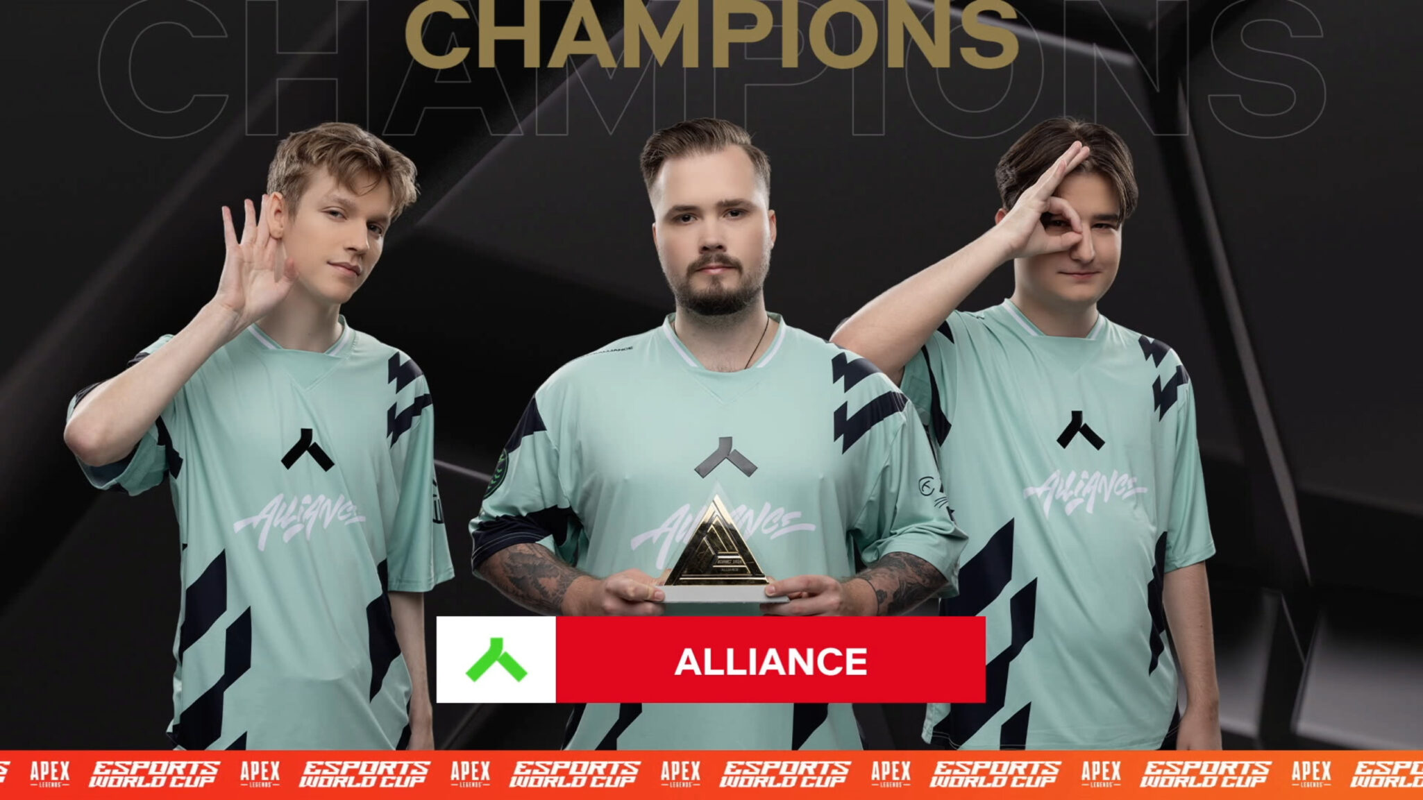 Alliance win the Apex Esports World Cup