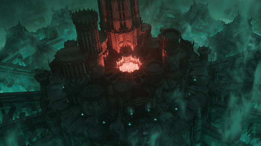 Diablo 4 Dark Citadel artwork (Image via Blizzard Entertainment)