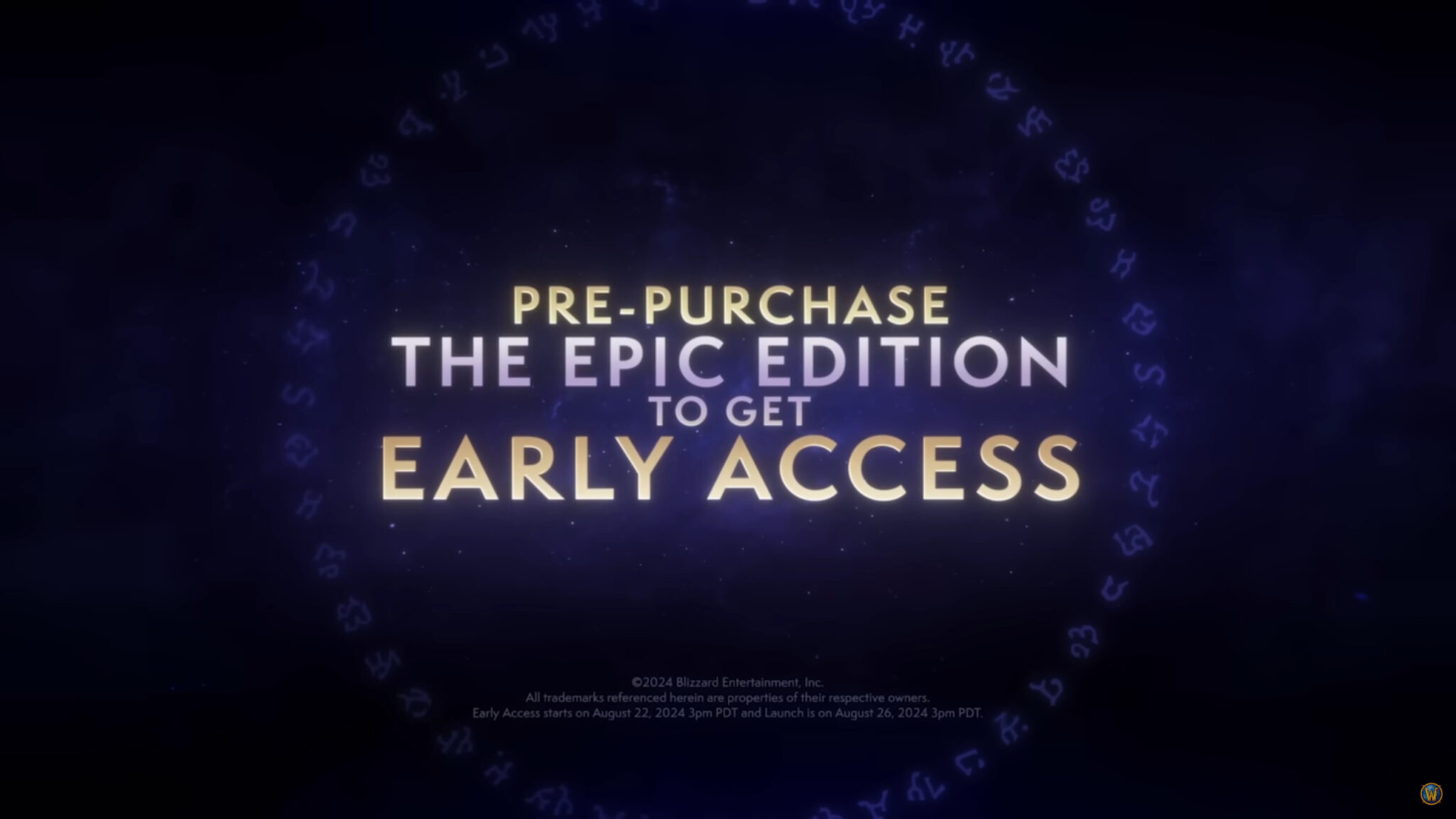 WoW The War Within early access release date, release time, and live countdown