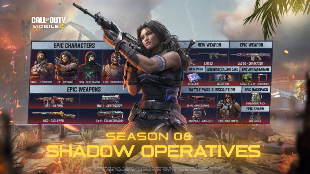 CODM Season 8 Battle Pass (Image via Activision Publishing, Inc.)