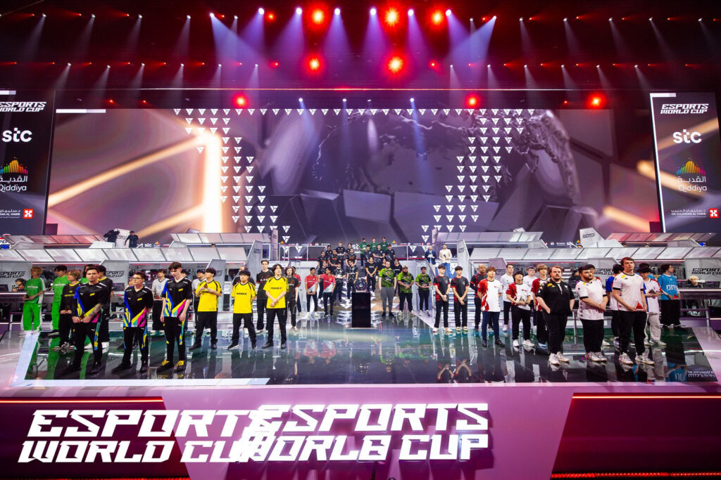 Apex Legends players at the Esports World Cup (Image via Esports World Cup)