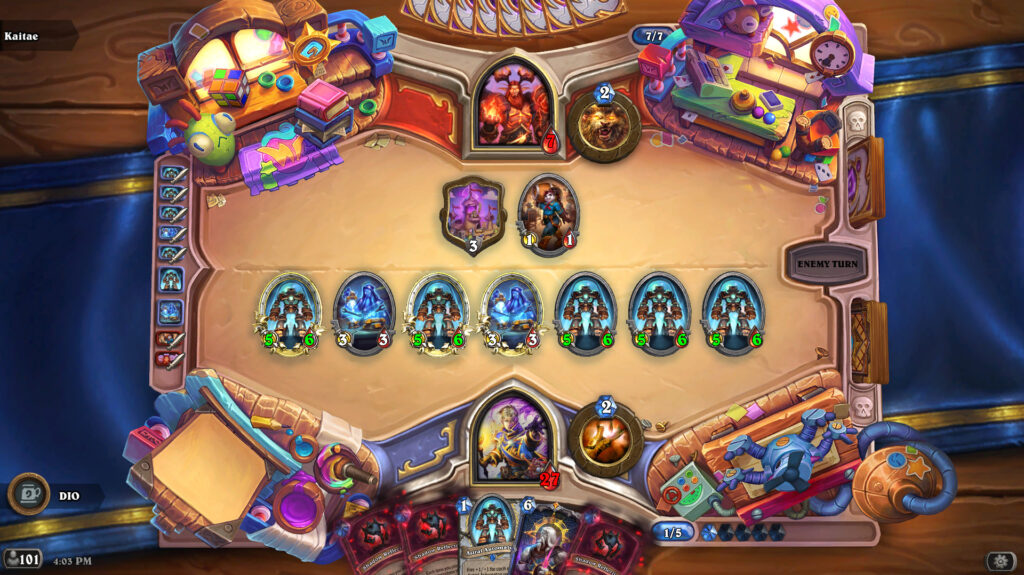 A winning Shadow Reflection Tavern Brawl deck (Image via esports.gg)