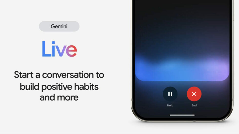 Google announces Gemini Live – The next step in AI interaction cover image