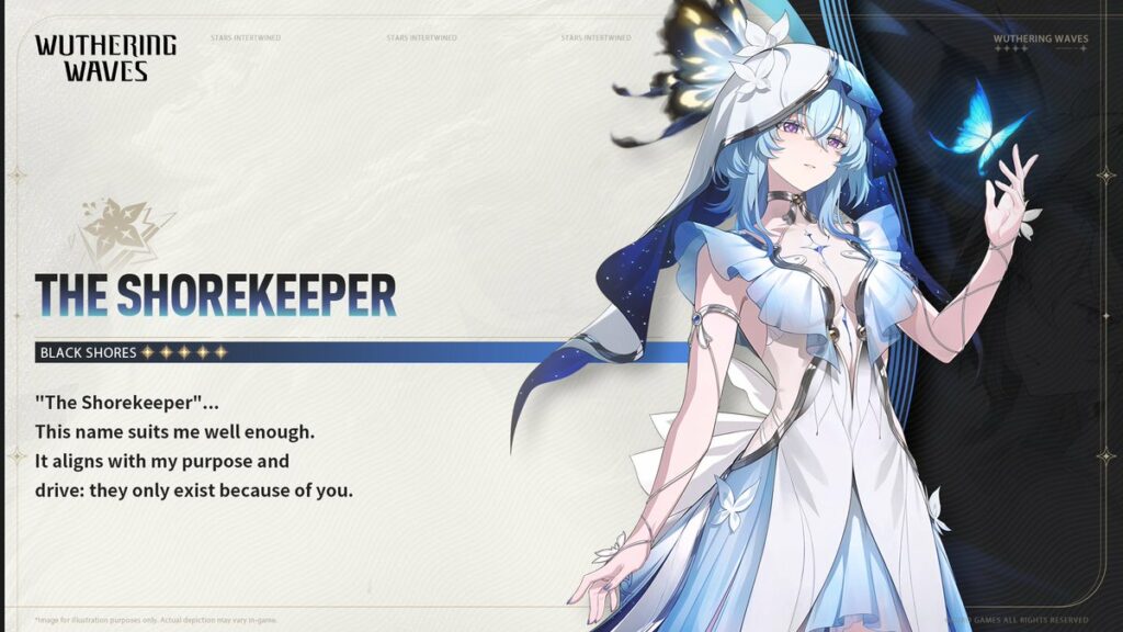 Shorekeeper - Upcoming banner in Wuthering Waves 1.3 (Image via Kuro Games)