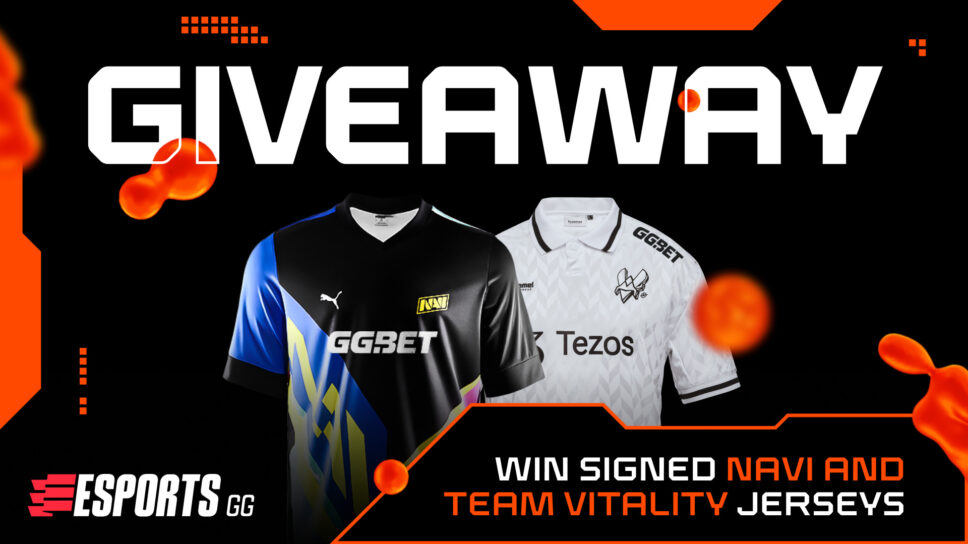 NAVI and Vitality Signed Jersey Giveaway for Four Lucky Winners cover image