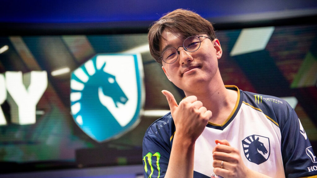 CoreJJ is the support from Team Liquid (Image via Riot Games)