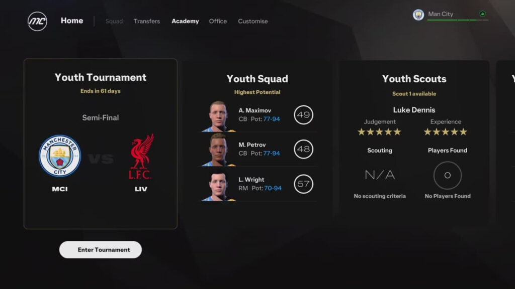 EA also found a place for Rush in Career Mode, although players will most likely play it in online matches.(Image via EA)