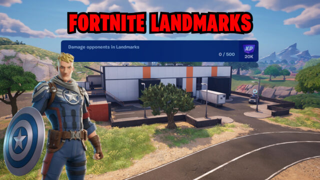 All Fortnite landmarks in Chapter 5 Season 4 preview image