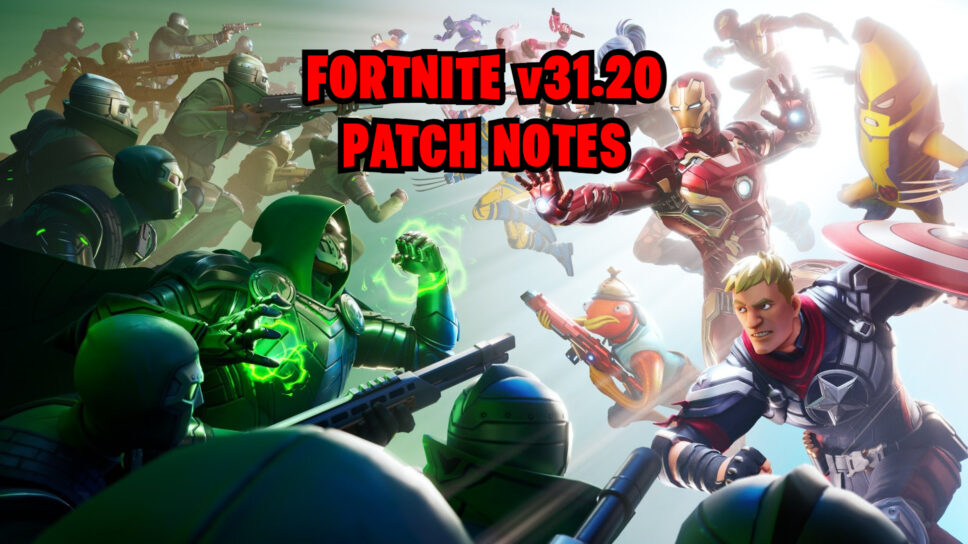 Fortnite v31.20 patch notes: Everything in the September 17 update cover image