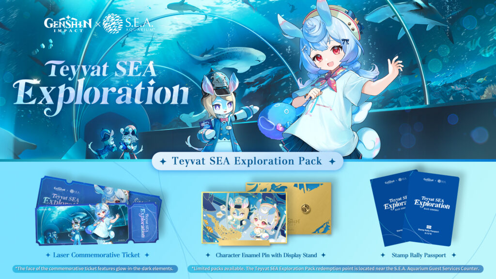 Genshin Impact x SEA Aquarium collab (Image via miHoYo)