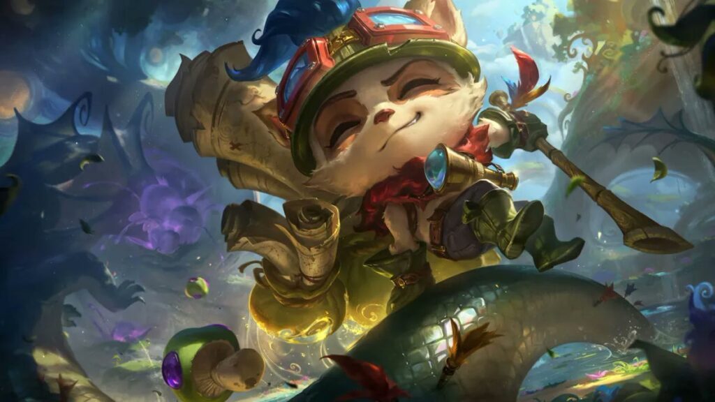 Teemo ASU rework splash art (Image via Riot Games)