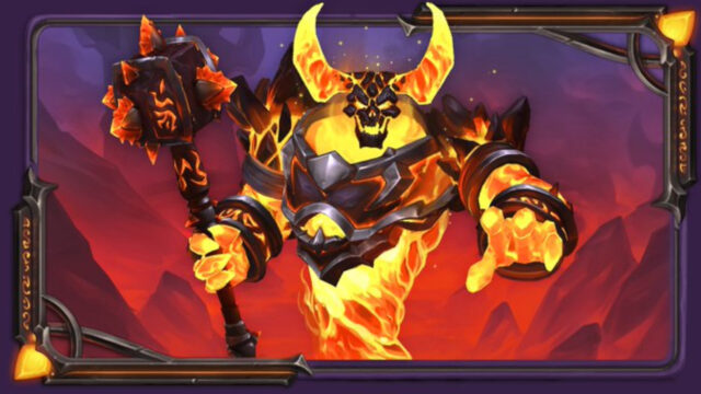 Ragnaros gets first-ever Hearthstone mythic skin preview image