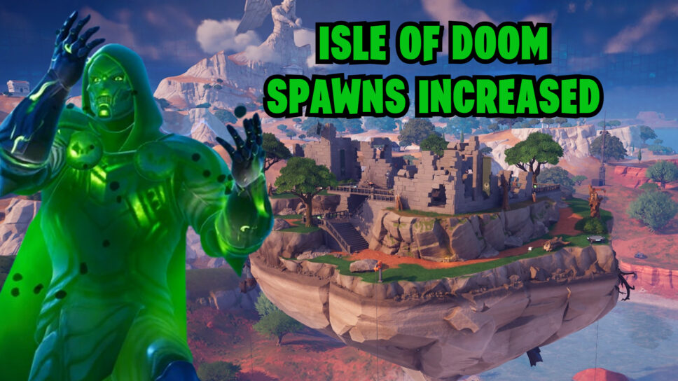 Fortnite increases Isle of Doom spawns daily until September 17 cover image