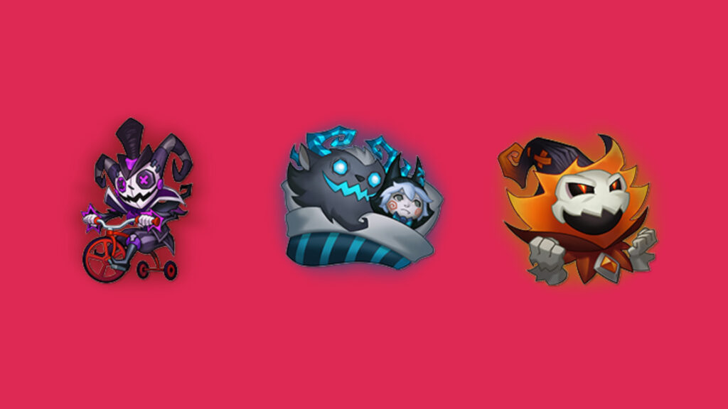 LoL Worlds 2024 Event Pass emotes (Images via Riot Games)