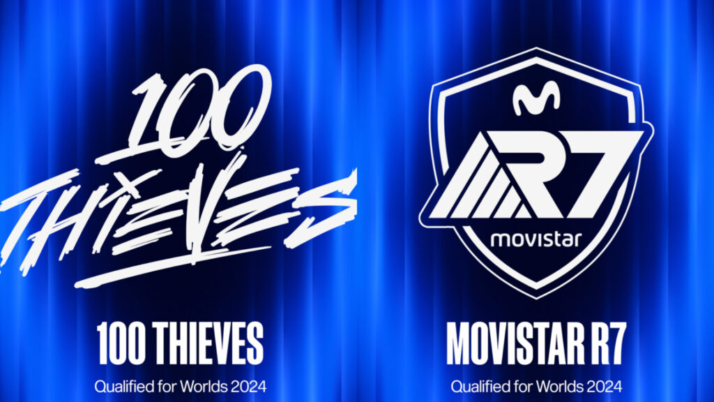 100 Thieves will play against Movistar R7 (Image via Riot Games)