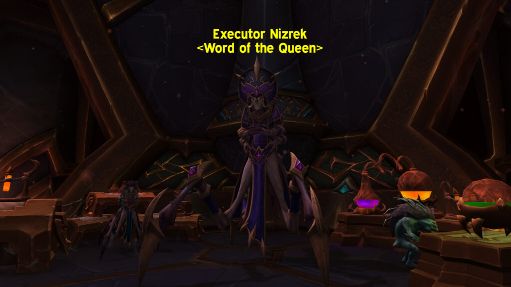 Executor Nizrek in City of Threads (Screenshot via esports.gg)