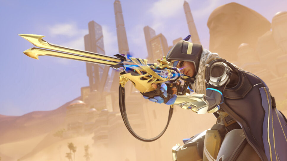 Overwatch 2 gets Ana mythic weapon skin: Midnight Sun cover image