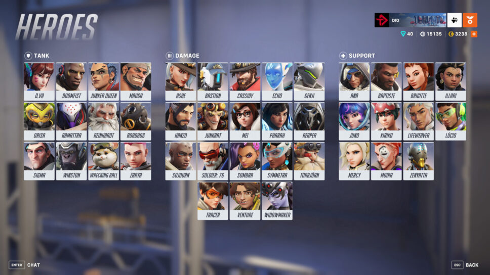 Overwatch 2 tier list maker (Season 12) cover image