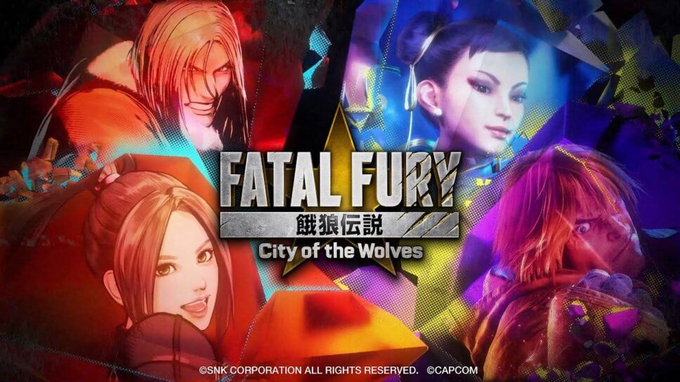 Ken and Chun-Li enter Fatal Fury: City of the Wolves cover image