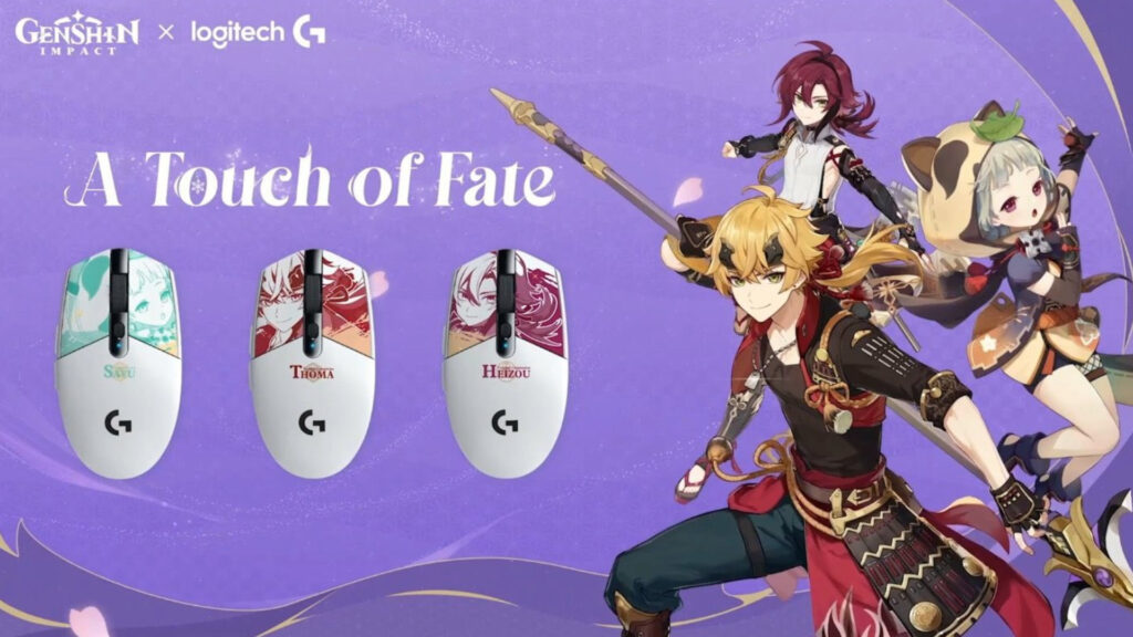 A Touch of Fate: объявлено о сотрудничестве Genshin Impact и Logitech