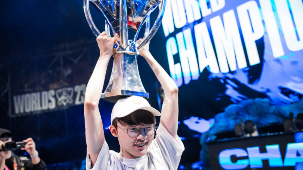 T1 won the Worlds 2023 (Image via Riot Games)