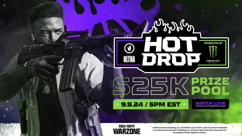 Toronto Ultra to host Hot Drop, a Warzone event presented by Monster Energy cover image