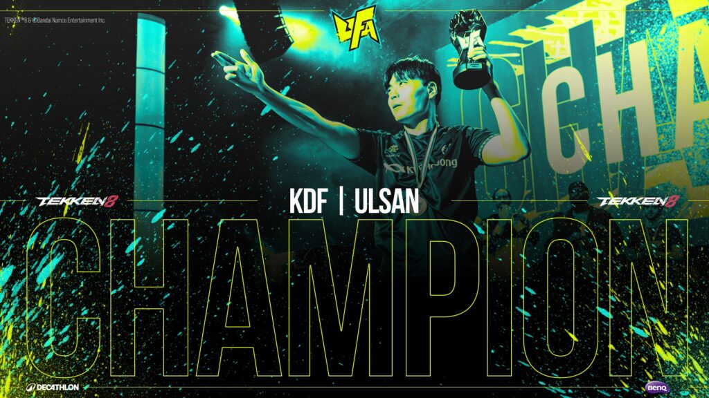 ULSAN, the UFA 2024 TEKKEN 8 champion (image via @UFA_Gaming on X)