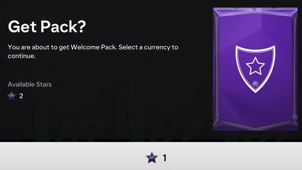 EA heard the people and added Welcome Packs to FC 25 Ultimate Team (Screenshot by esports.gg)