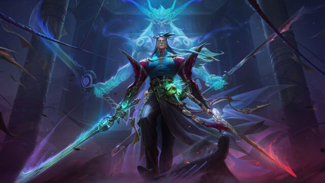 Wild Rift gets stunning Fiend Queller Yone skin preview image