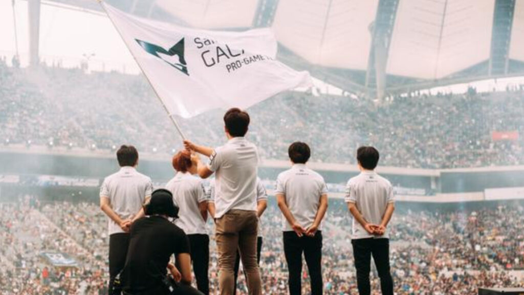 Samsung White won Worlds 2014 (Image via Riot Game)