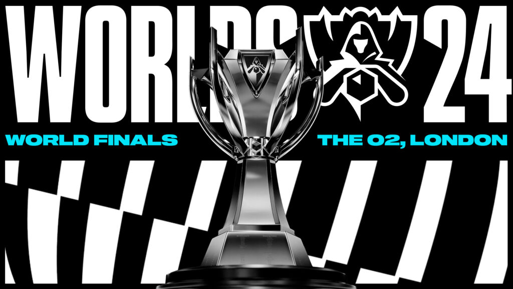 LoL Worlds 2024 trophy (Image via Riot Games)