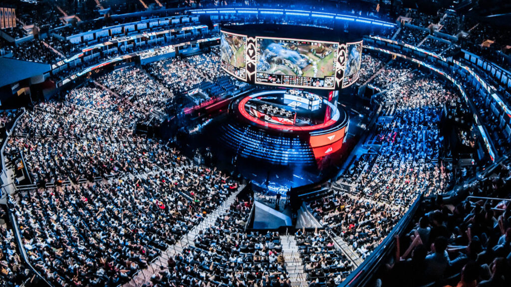 Worlds 2023 was held in Gocheok Sky Dome, Seoul (Image via Riot Games)