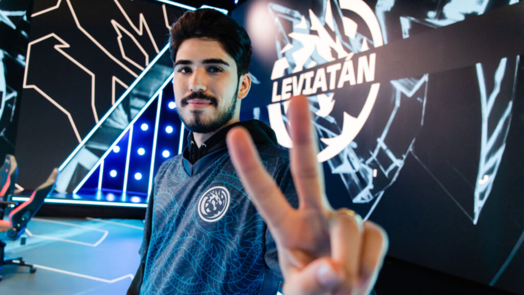 aspas signed with Leavitán in 2023 (Image via Riot Games)