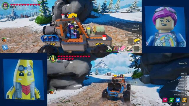 LEGO Fortnite is getting split-screen preview image