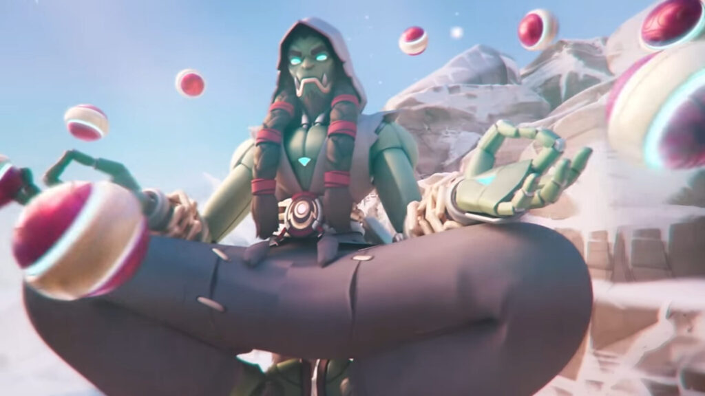 Zenyatta representing Thrall in Overwatch 2 (Image via Blizzard Entertainment)