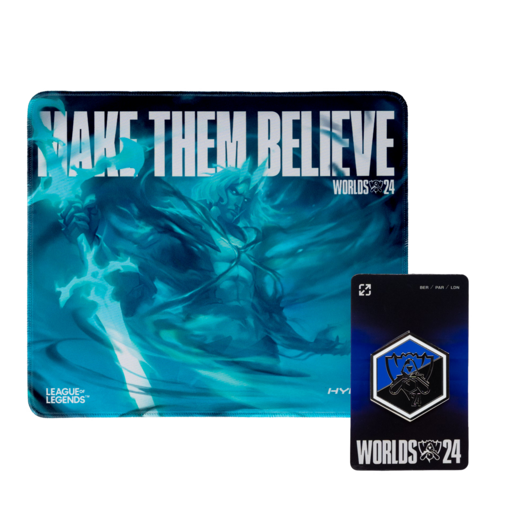 Worlds 2024 HyperX Mousepad (Image via Riot Games)