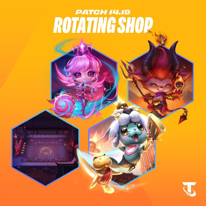 TFT patch 14.19  rotating shop items (Image via Riot Games)