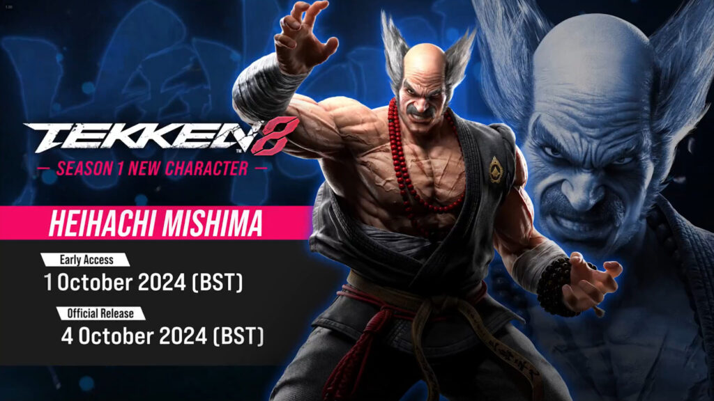 TEKKEN 8 Heihachi release date and early access information (Image via Bandai Namco Entertainment Inc.)